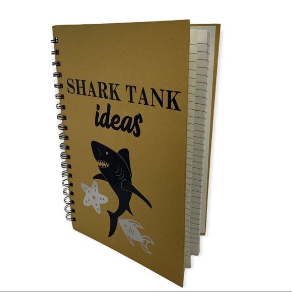 NWT Wool + Pepper Co. Shark Tank Ideas Spiral Notebook - Picture 2 of 4